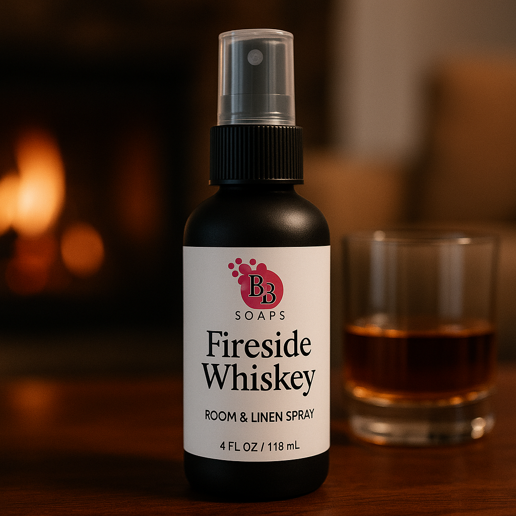 FIRESIDE WHISKEY room and linen spray