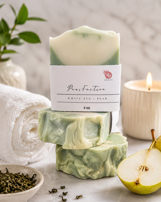PEAR-FECTION soap bar