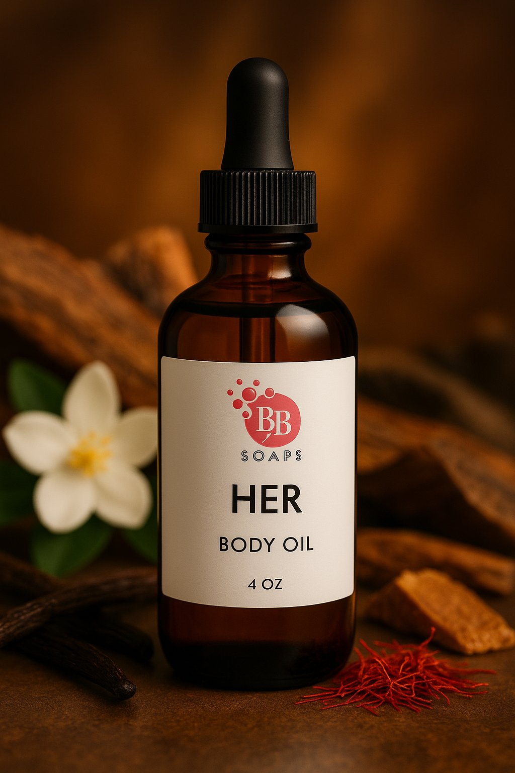 HER body oil