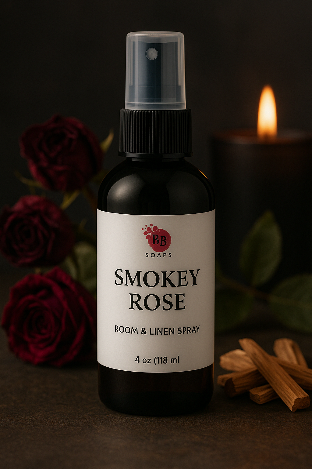 SMOKEY ROSE room and linen spray