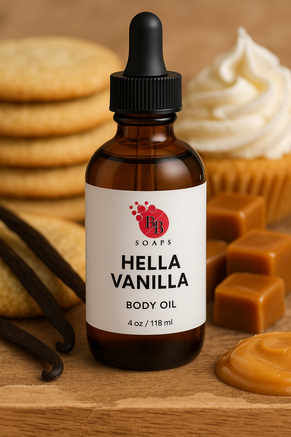 HELLA VANILLA body oil