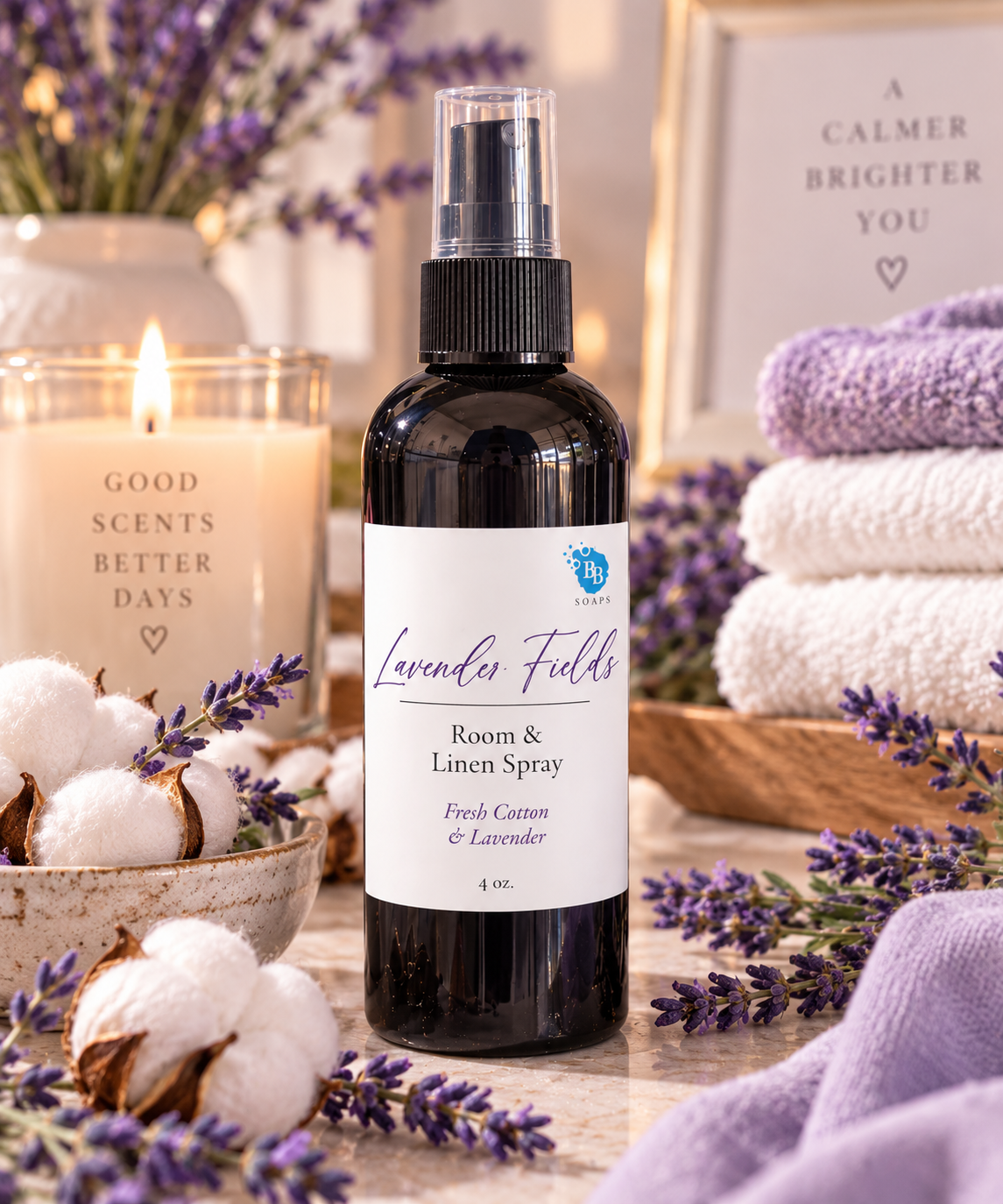 LAVENDER FIELDS room and linen spray