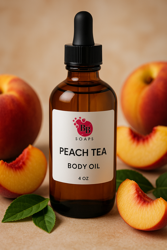 PEACH TEA body oil