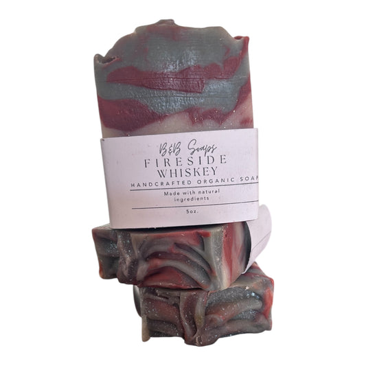 FIRESIDE WHISKEY soap bar