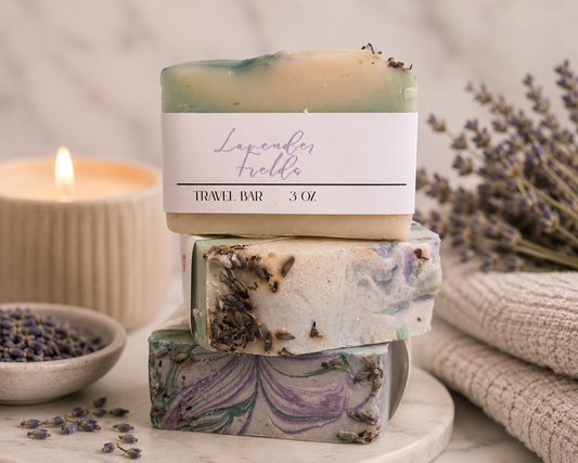 LAVENDER FIELDS soap bar